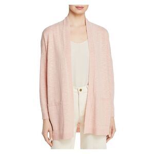 EILEEN FISHER Womens Pink Open Cardigan Top XXS